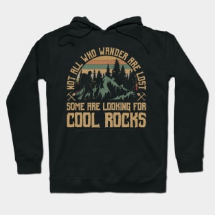 Some Are Looking For Cool Rocks Hoodie